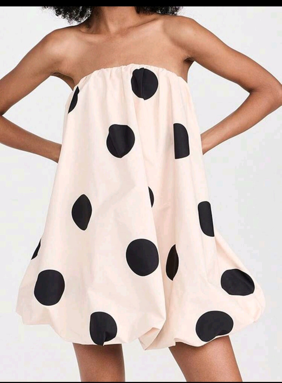 Polka Dot Bubble Mini dress UK 10