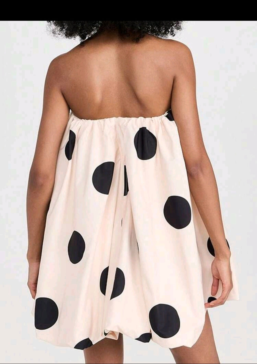 Polka Dot Bubble Mini dress UK 10