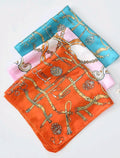 3 Piece Chain Link Satin Scarves