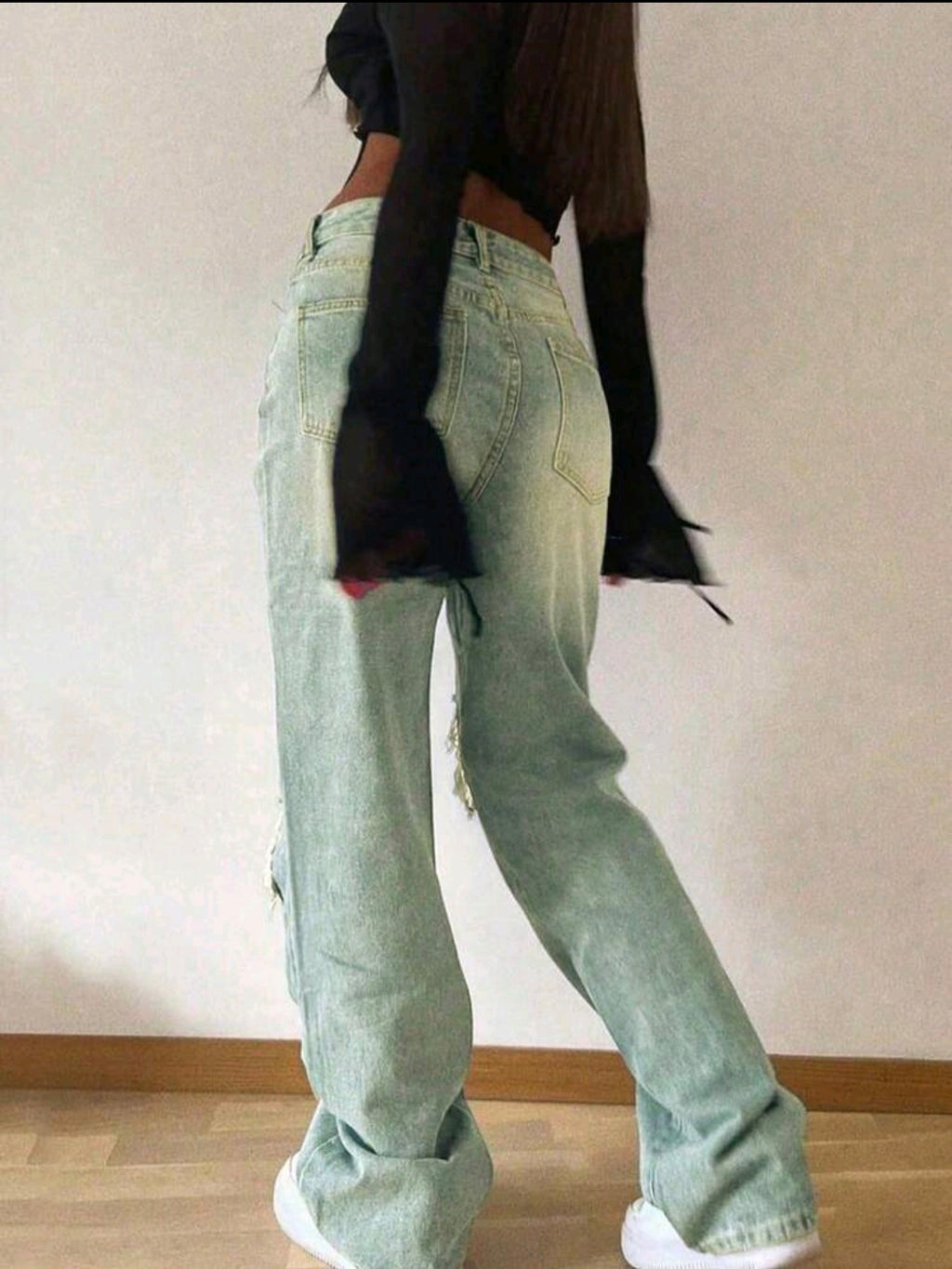 Distressed  Denim Jeans UK-12/14