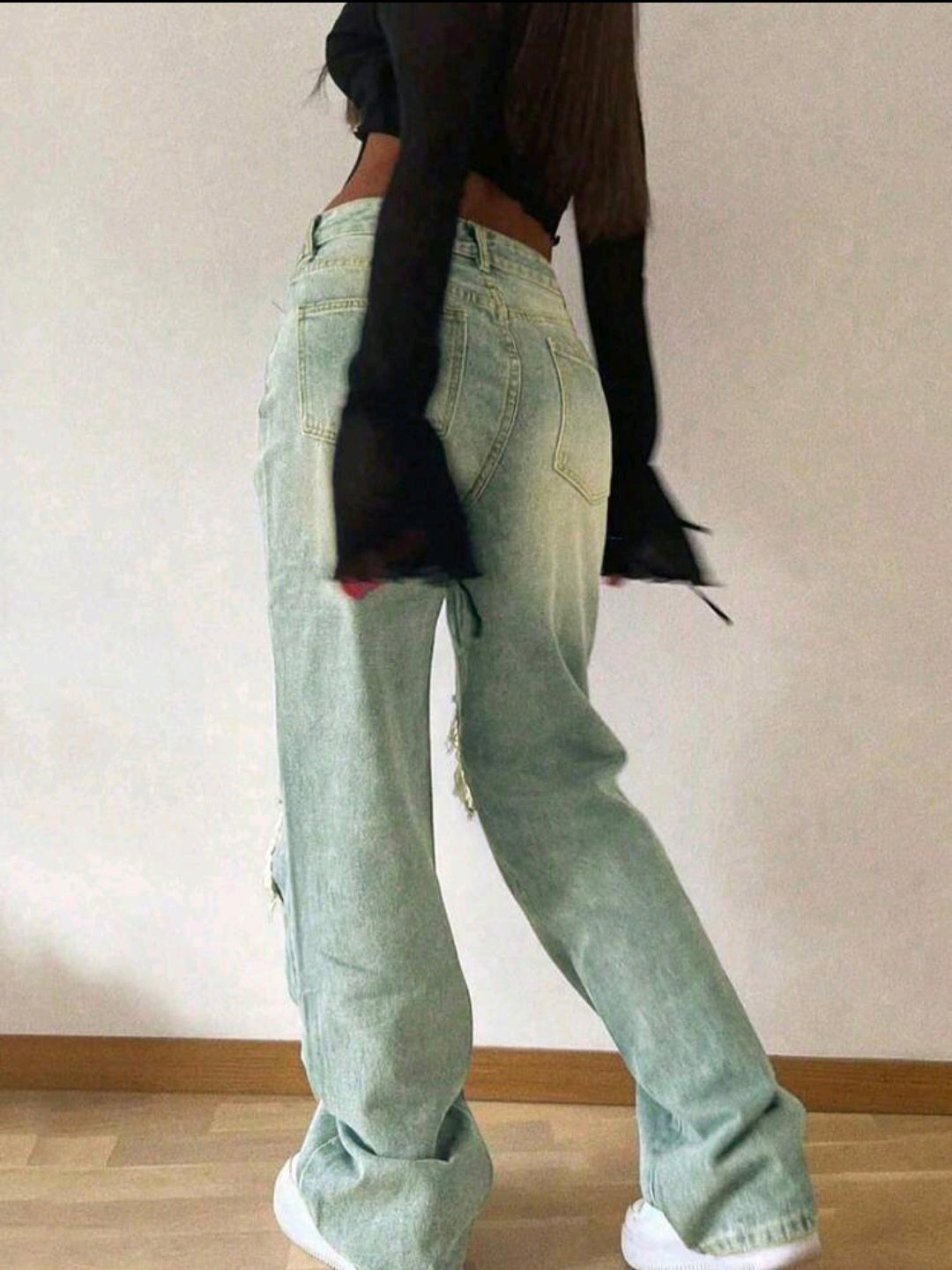 Distressed  Denim Jeans UK-12/14