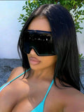Futuristic Techno XL Black Shades