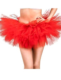 Red Tulle Tutu-Free Size