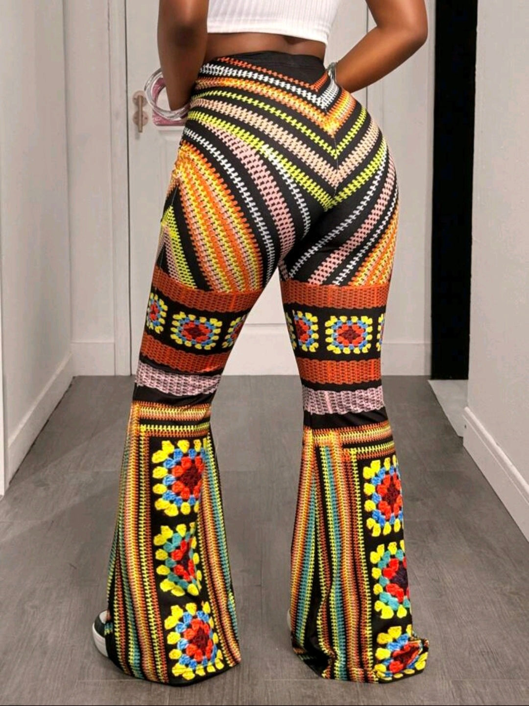 Funky Colored Knit Flares UK-12/14