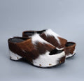 Cow Print Clogs UK-7