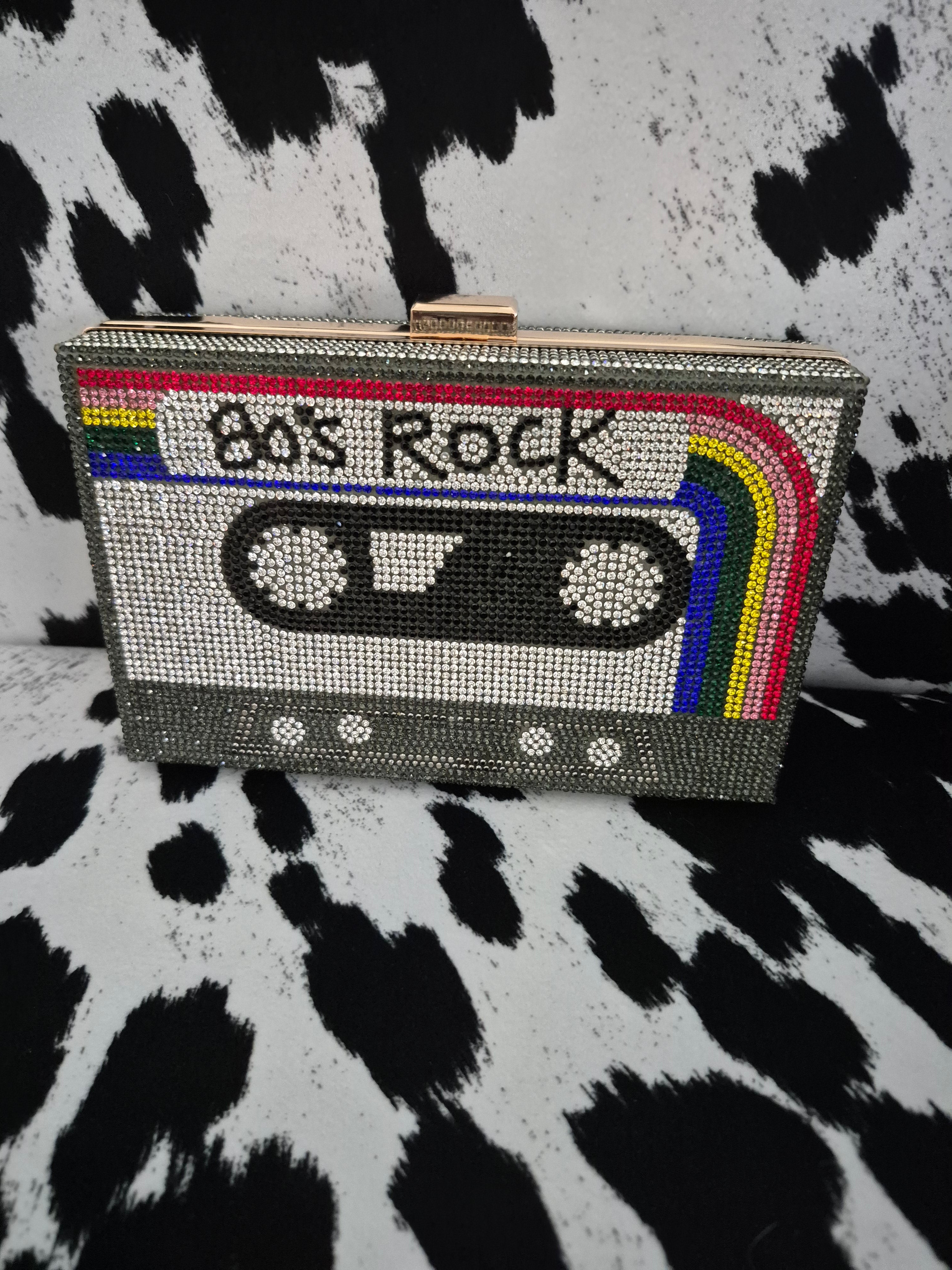 Rhinestone Rebel Clutch