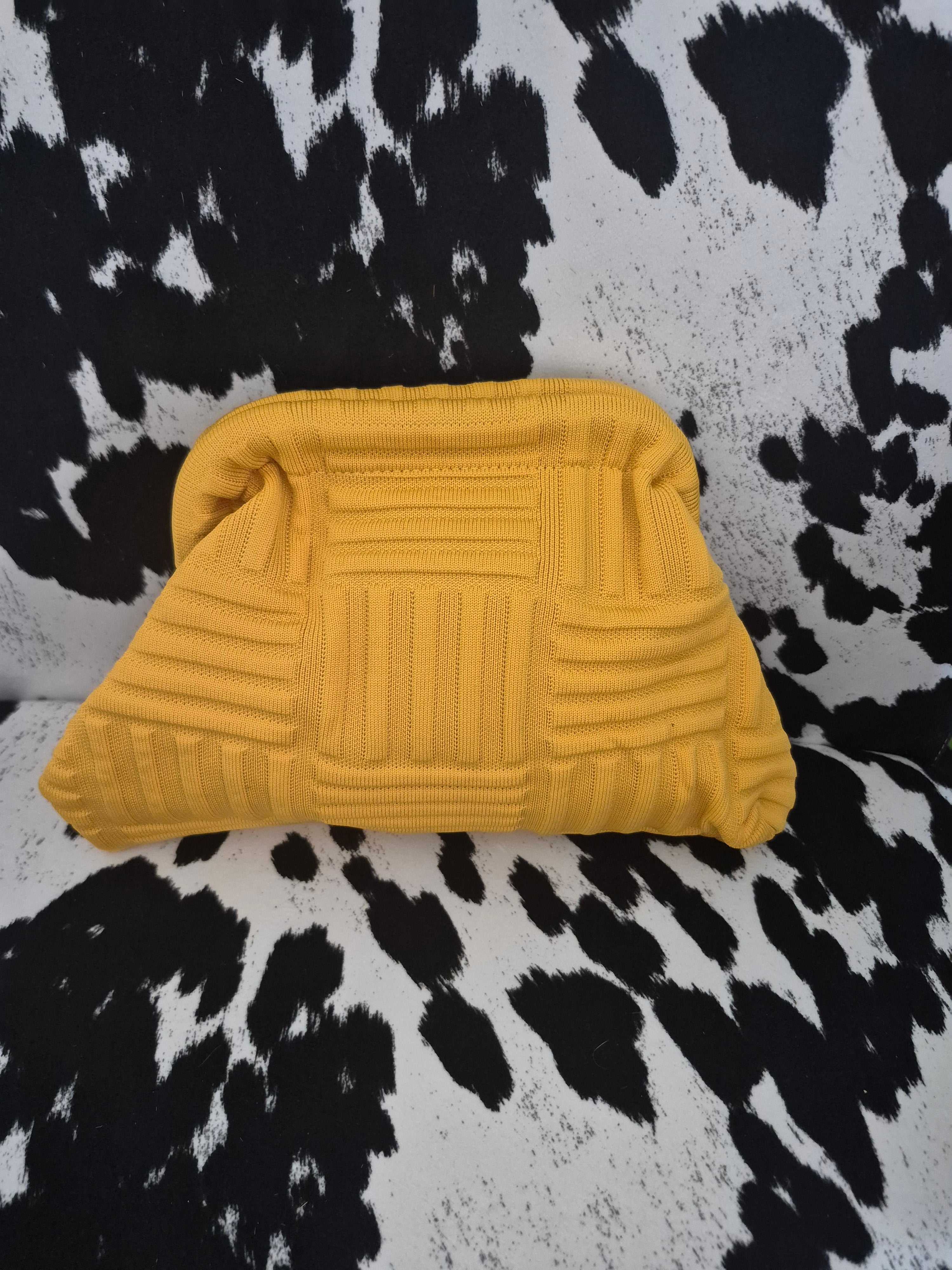 Mustard Mood Clutch