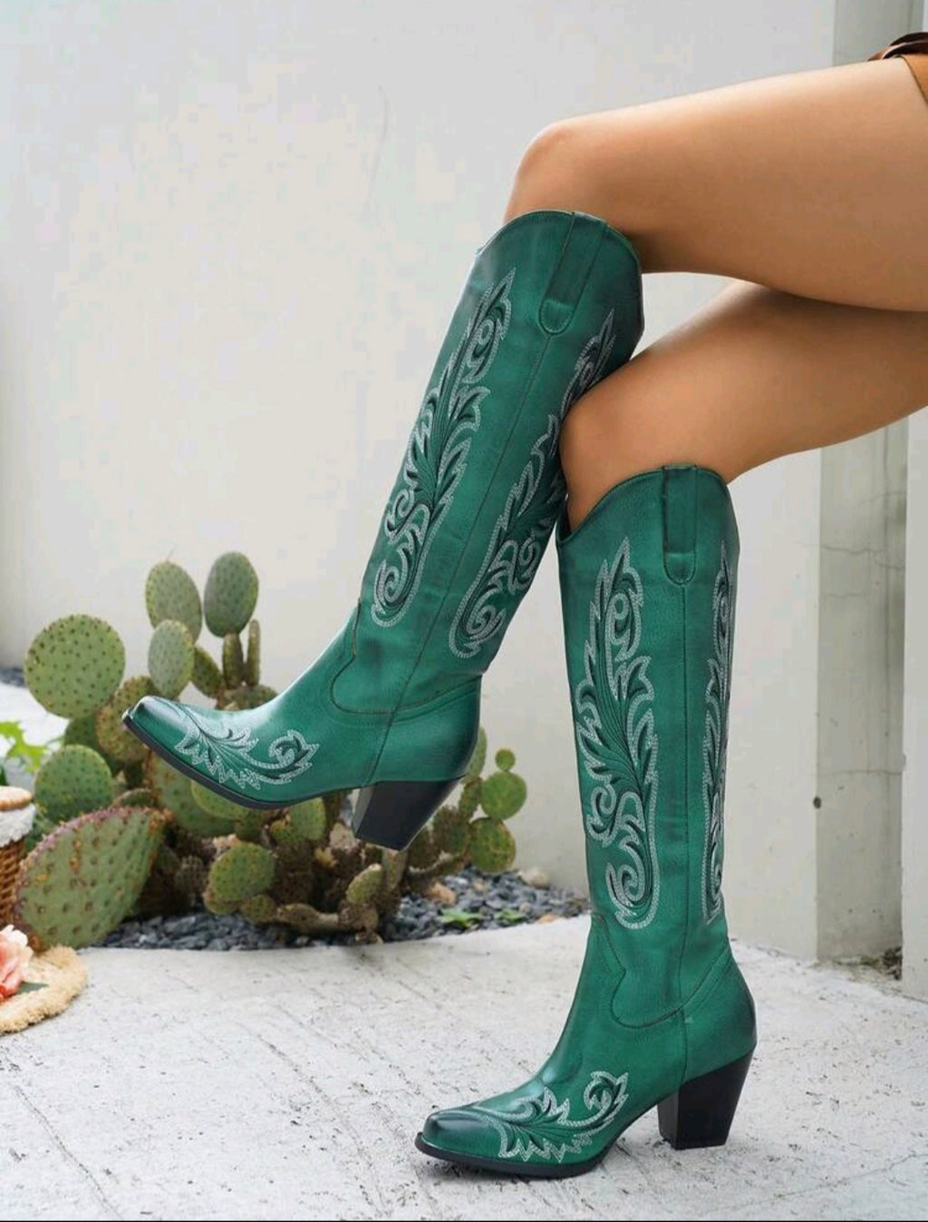 Emerald Outlaw Boot — UK 7.5