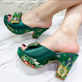 Regal Rhinestone Mule — UK 7