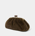 Café Fuzz Clutch