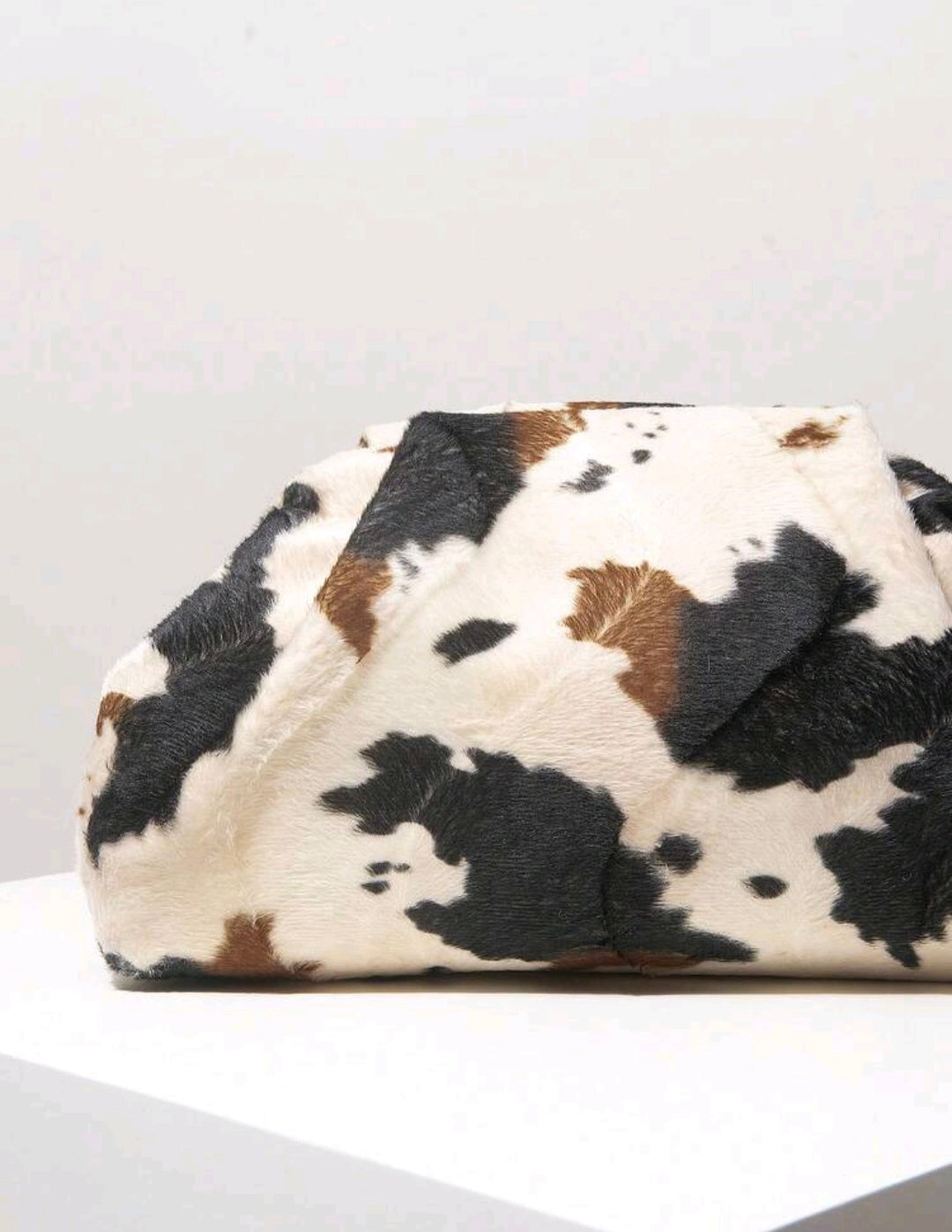 Moo Print Clutch