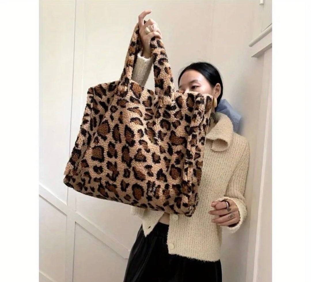 Leopard Luxe Tote