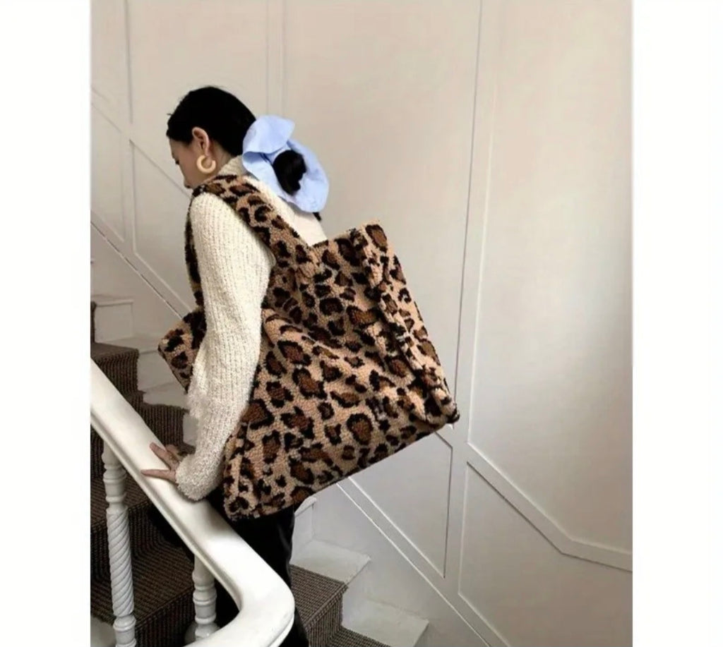 Leopard Luxe Tote