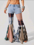 Patchwork Flare Jean — UK 6