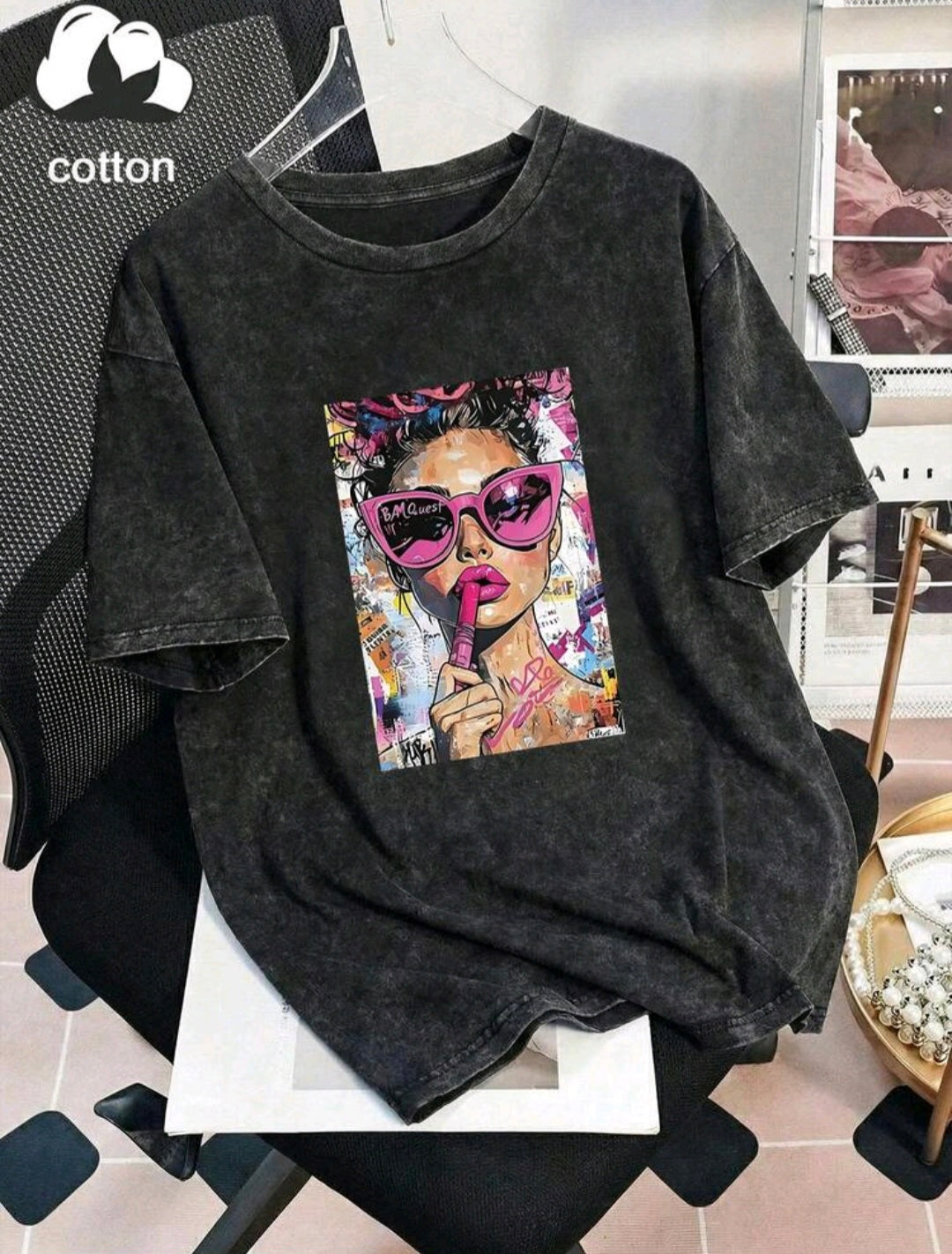 Graffiti Pop Art Tee — UK 16