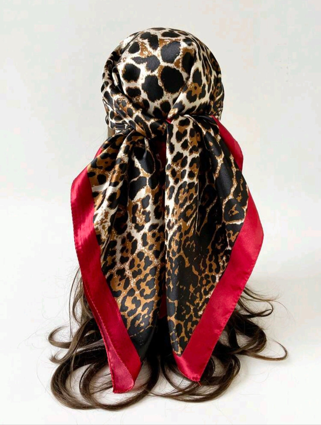 Wild Bohemian Silk Scarf — Red Mix