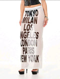 Street Mesh Midi Skirt — UK 8