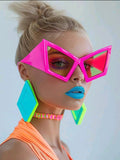 Hot Pink Cat Eye Shades