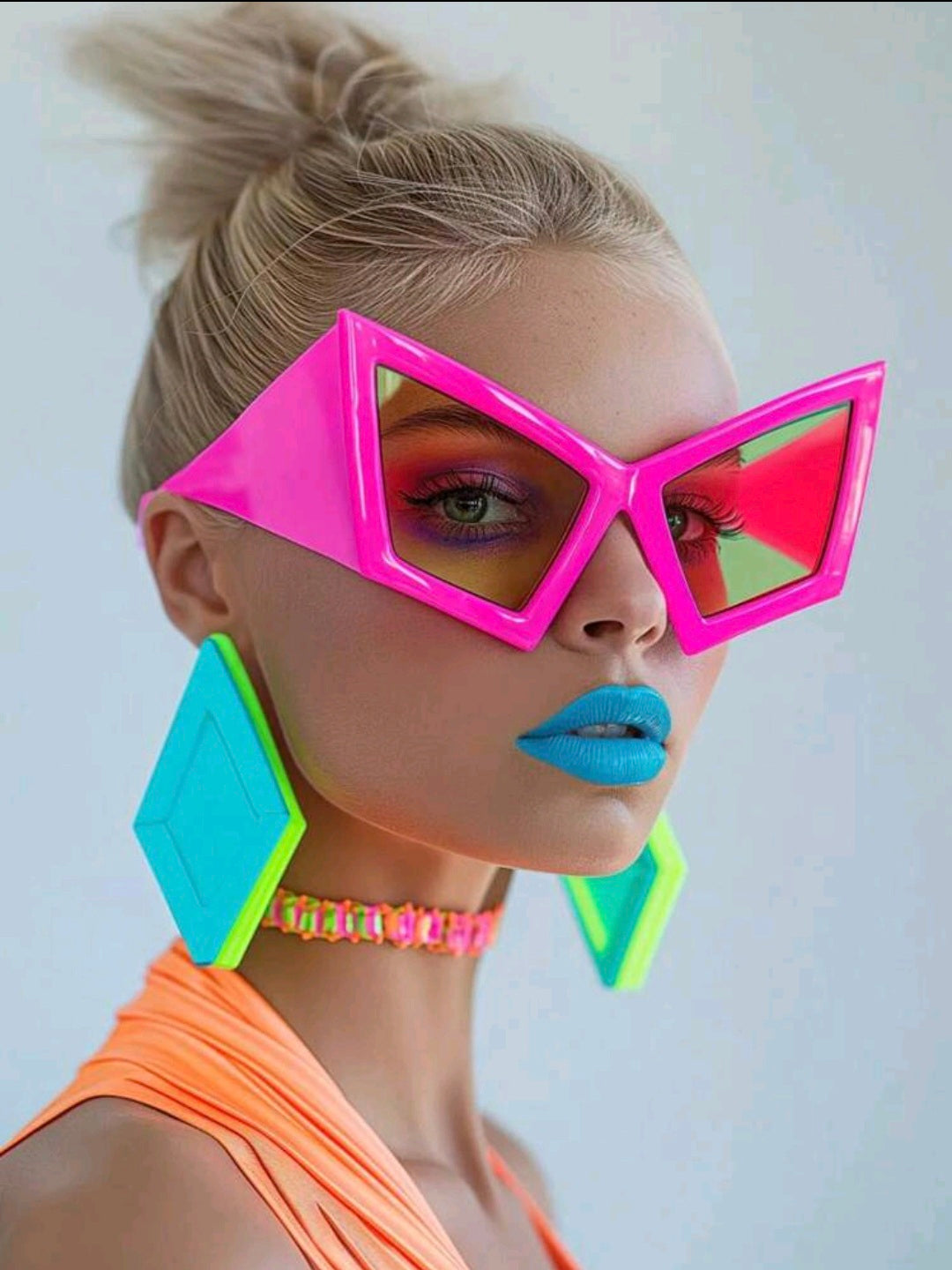 Hot Pink Cat Eye Shades