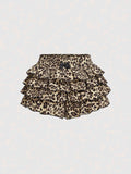 Leopard Cake Shorts — UK 10