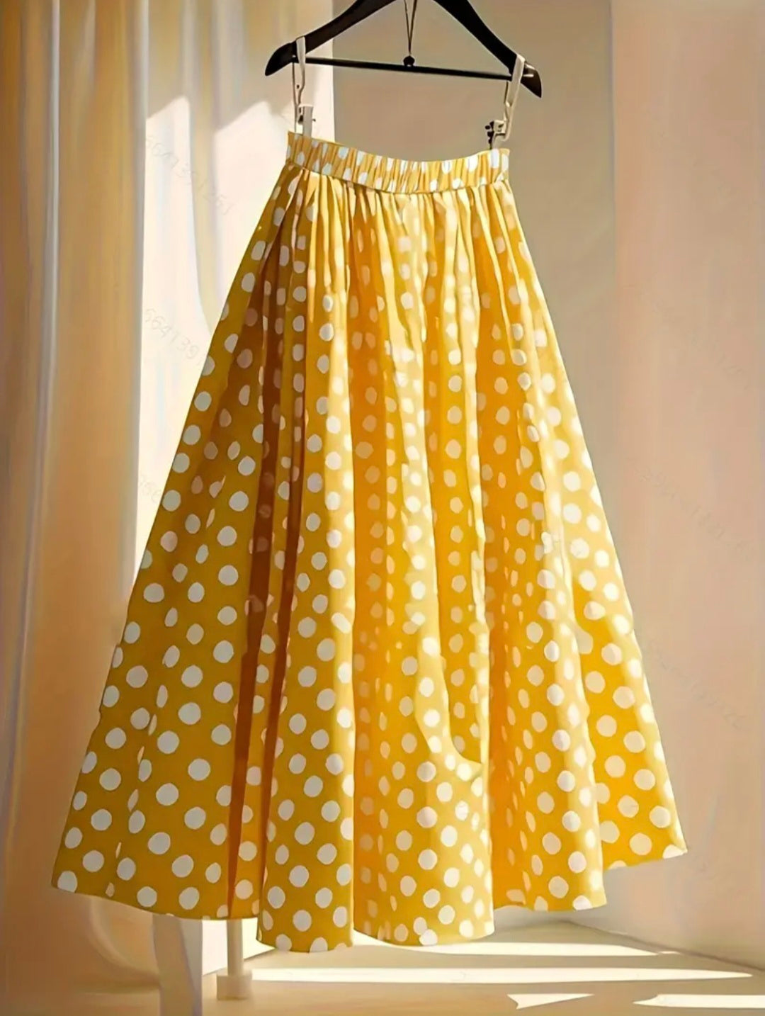 Polka Dot A-Line Skirt — UK 20