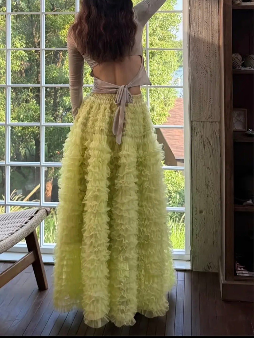 Lemon Tulle Skirt — One Size