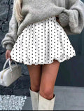 Polka Dot Bubble Mini — UK 8