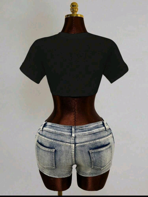 Black Tie Summer Shirt — UK 16