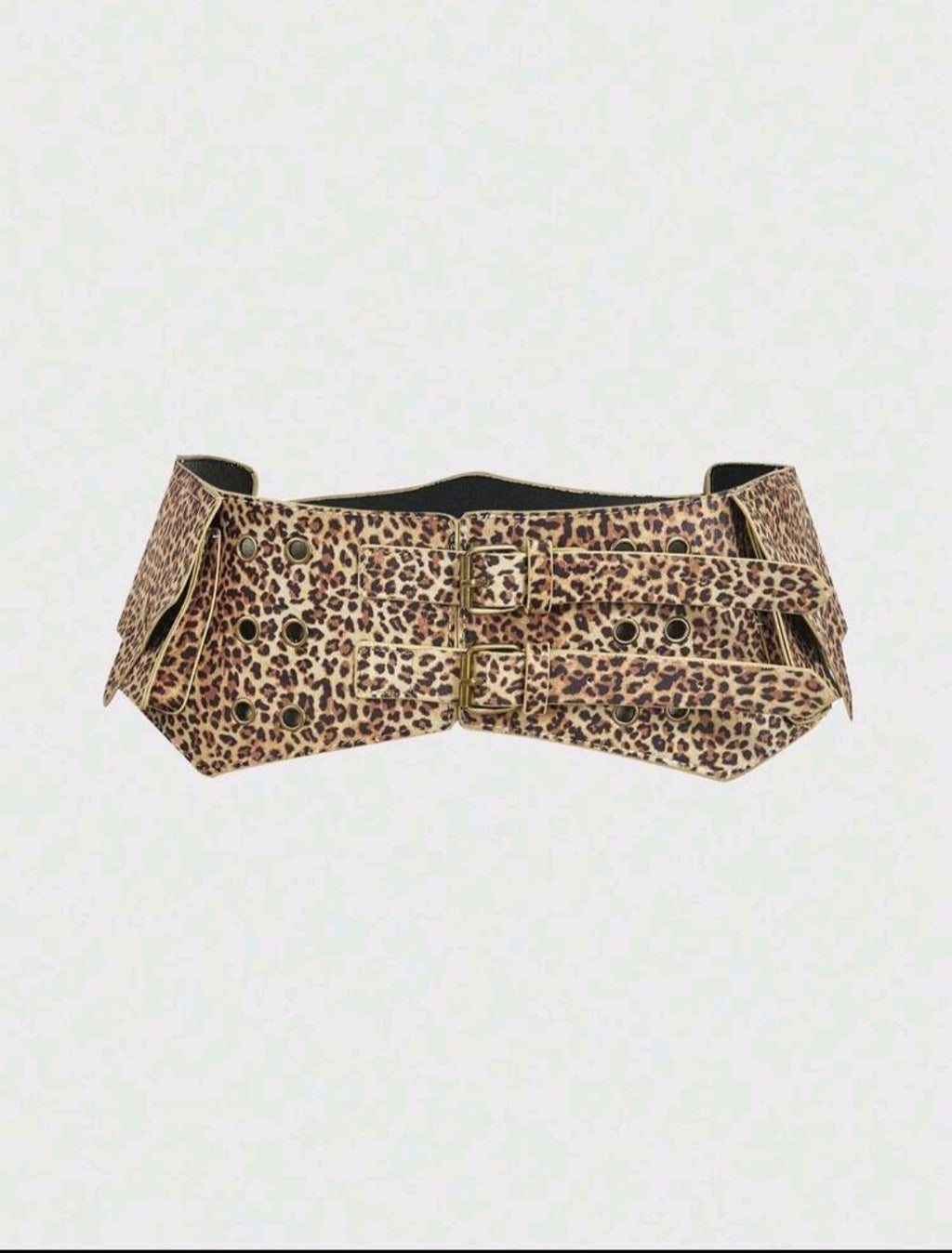 Wild Punk Fanny Pack Belt — Animal Print
