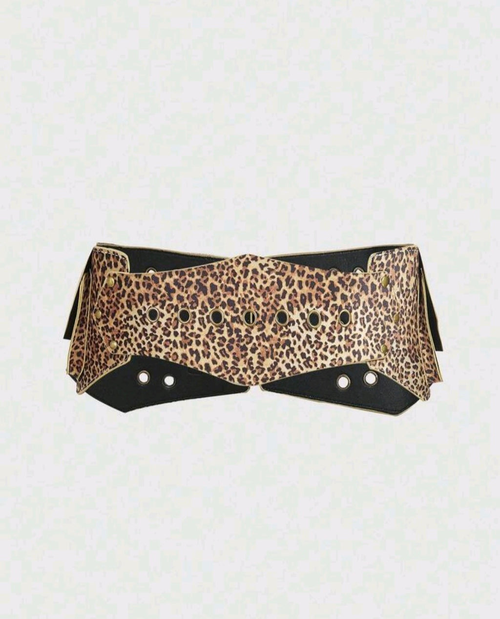 Wild Punk Fanny Pack Belt — Animal Print