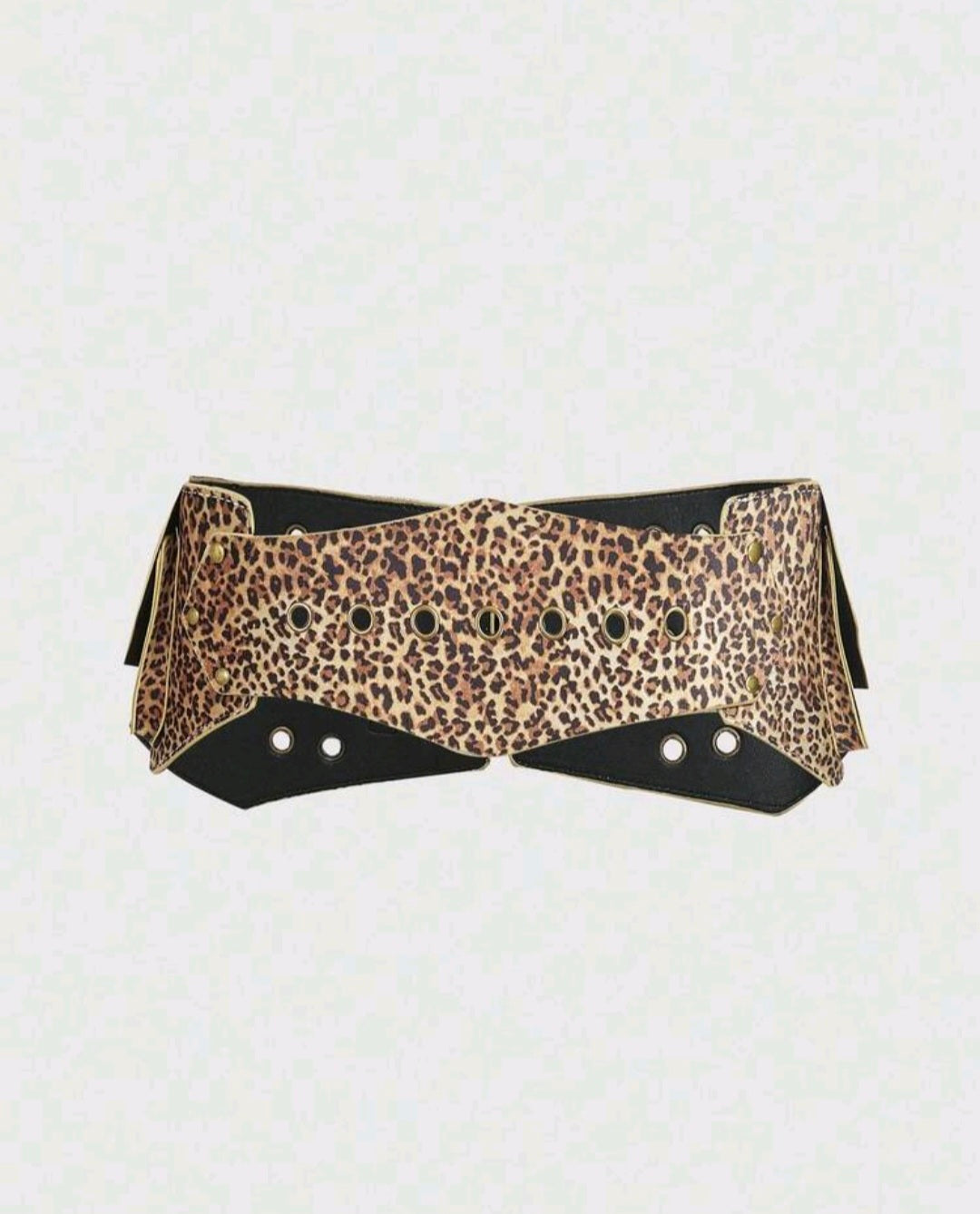 Wild Punk Fanny Pack Belt — Animal Print