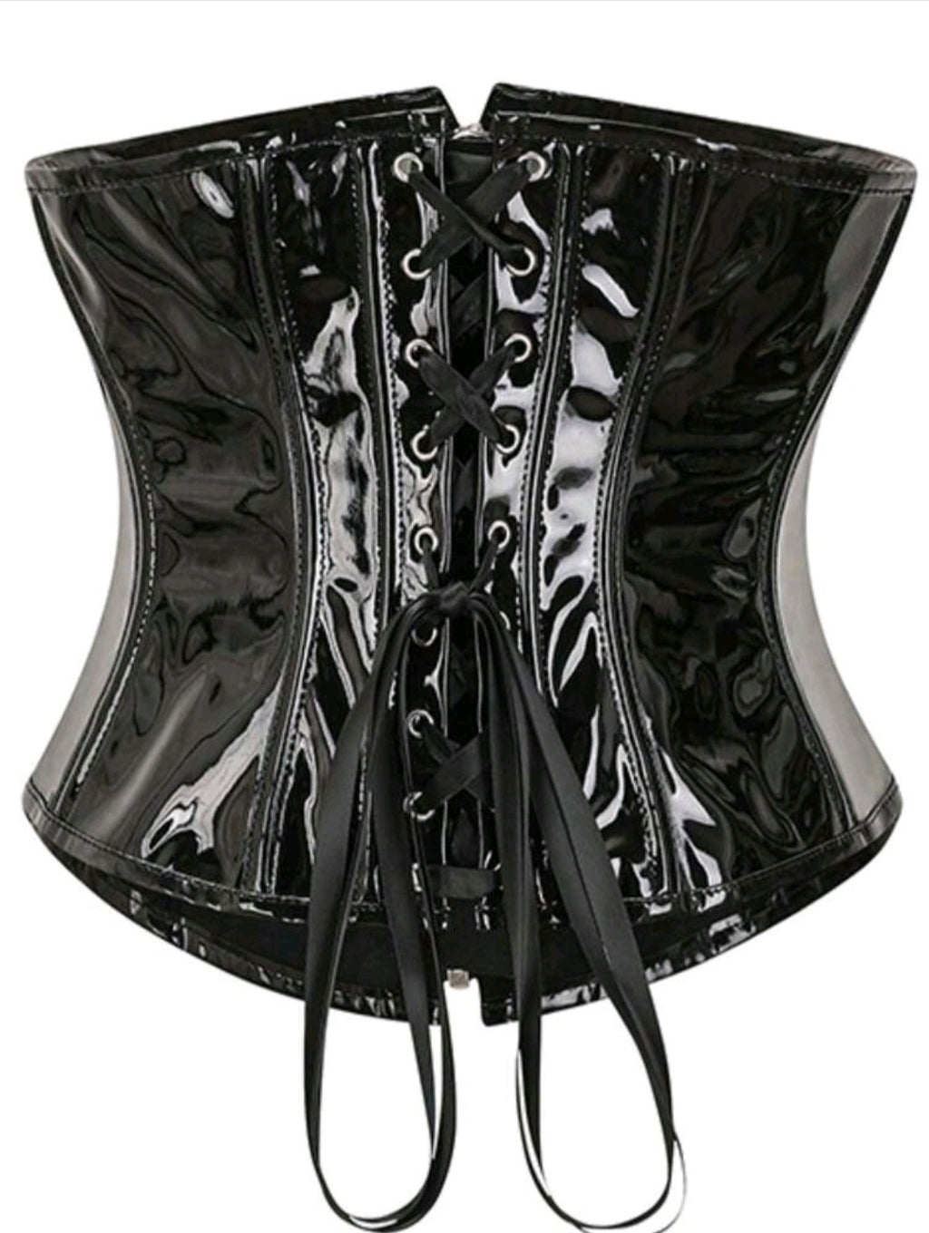 Punk Leather Bustier — UK 18