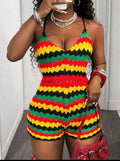Rasta Halter Romper — UK 10