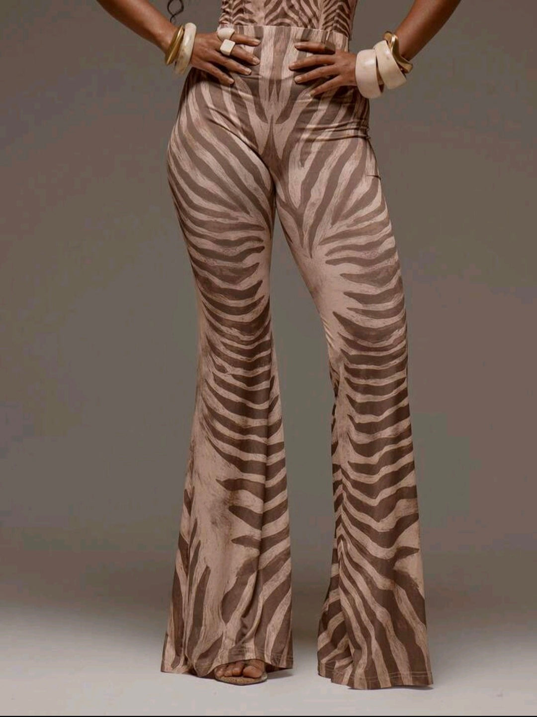 Musera Animal Print Flares — UK 12/14