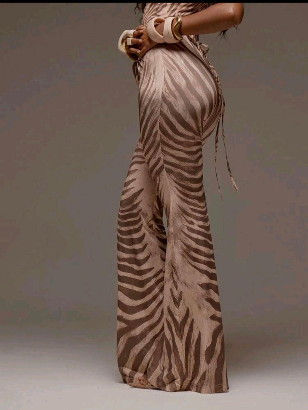 Musera Animal Print Flares — UK 12/14