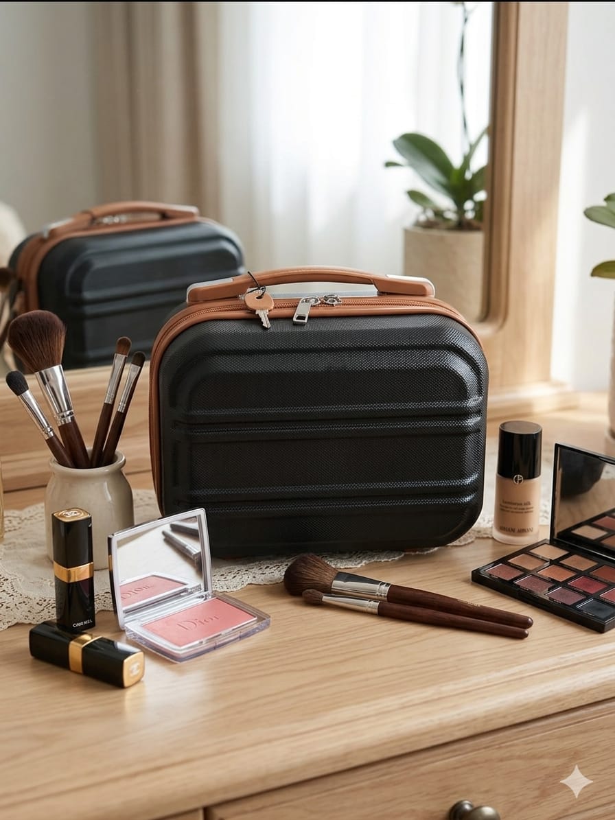 Vintage Vanity Train Case