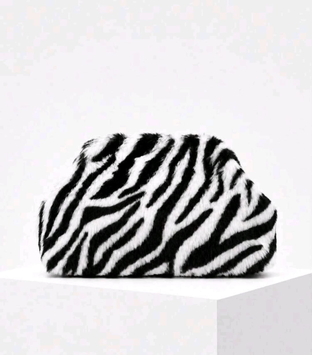Zebra Print Clutch